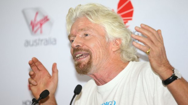 Richard Branson said history showed Qantas did not need the government support.  