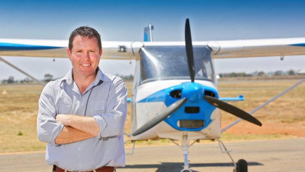 Member for Mallee Andrew Broad confronted ABC managing director Mark Scott.