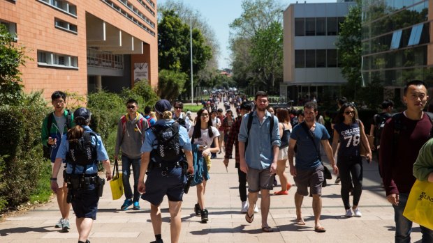 The University of New South Wales campus in Kensington.