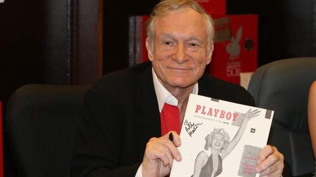 Hugh Hefner in 2007. 