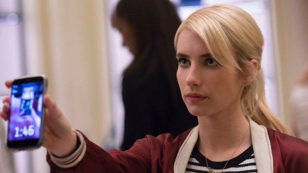 Emma Roberts in <i>Nerve</i>. 