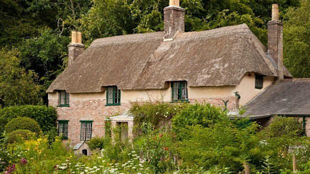 Thomas Hardy's cottage, Higher Bockhampton, near Dorchester, Dorset.