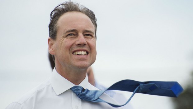 The price of the part-time wind farm is three times it's estimated cost: Environment Minister Greg Hunt.