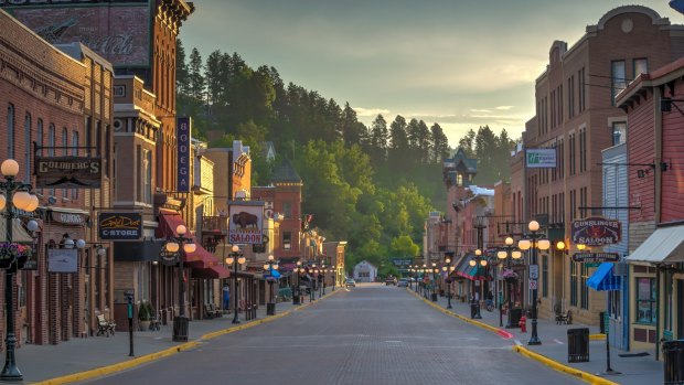 Deadwood got its name because of all the dead trees that littered the area when the first pioneers struck gold. 