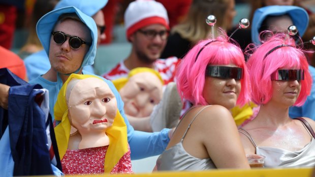 There were all kinds in attendance at the Sydney Sevens.