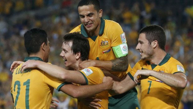 Box seat: Australia need only to avoid defeat against the Koreans to top their group.