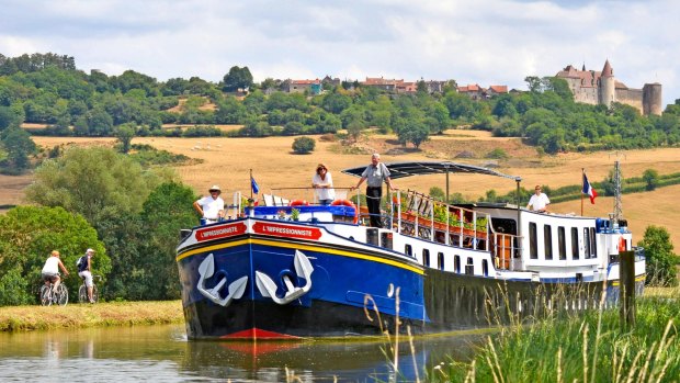 River cruising allows access not possible for bigger ventures.