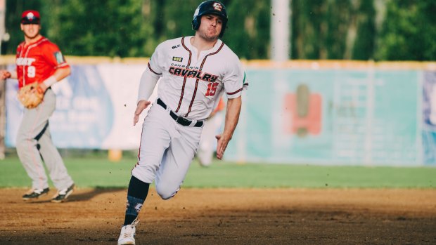 Canberra Cavalry's Connor Panas had a big night before Boss Moanaroa won it for the Cavs.