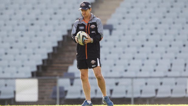 Out of his own: Wests Tigers coach Jason Taylor is ready for the new season.