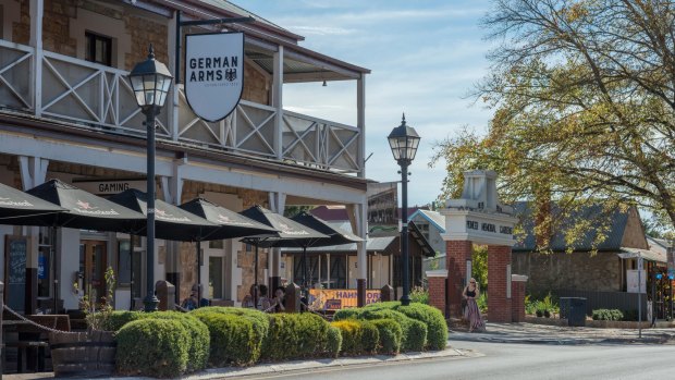 Hahndorf, in South Australia's picturesque Adelaide Hills.