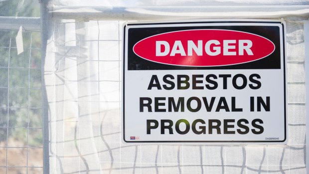 Asbestos has been discovered at a Harvey Norman warehouse in Fyshwick.