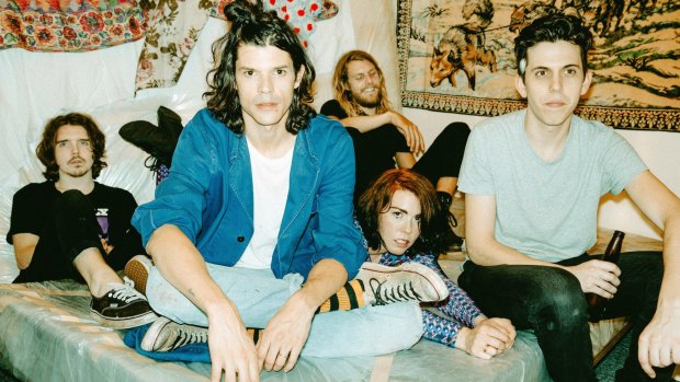 Grouplove play at the Melbourne Town Hall on January 6.