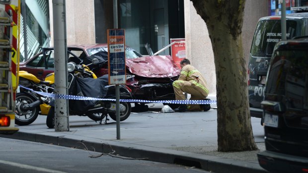 Dimitrious Gargasoulas allegedly sped down Bourke Street Mall in a red sedan, killing six people.