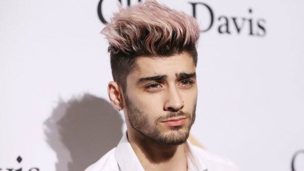 Zayn Malik arrives a pre-Grammy gala.