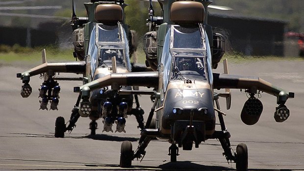 Oakey Army Air Base is at the centre of a water contamination scare. 