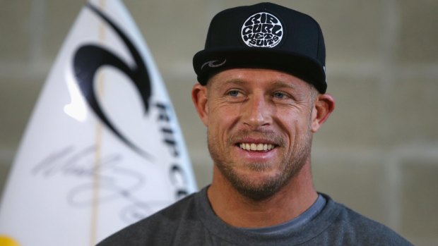 Back on tour: Mick Fanning.