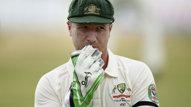 Competitive keeper: "I didn't want to leave my career in other people's hands," says Brad Haddin.