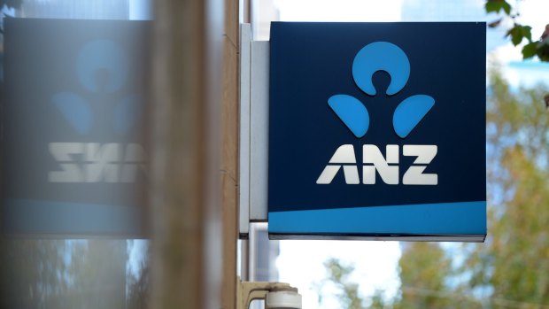 The man reportedly threatened ANZ staff over an overdrawn account. 
