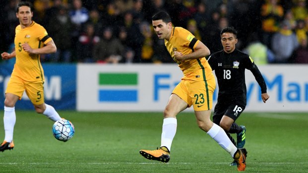 Tom Rogic wil be key to unlocking Syria's defence on Tuesday.