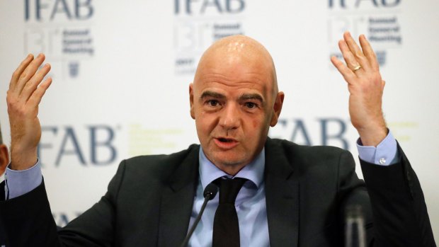 FIFA President Gianni Infantino has raised concerns about the US policy.