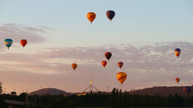 Canberra Balloon Spectacular in Canberra.