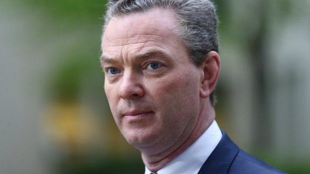 Leader of the House and Minister for Defence Industry Christopher Pyne. 