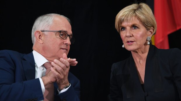 Two years ago, very detailed and damaging leaks of a cabinet discussion benefited Malcolm Turnbull and Julie Bishop.