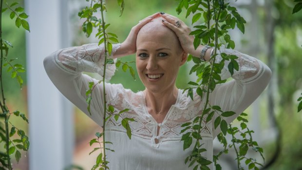 Breast cancer patient Libby Hill is using Instagram to tell her story and inspire other young cancer sufferers.