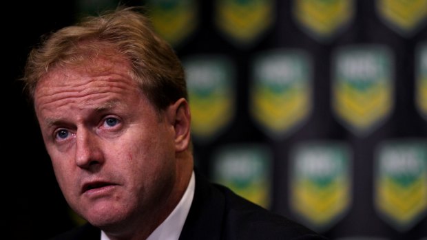 Judgment call: NRL chief executive Dave Smith.