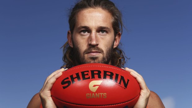 "When the Giants approached me and asked me to come up here it was always in the back of my mind the first few years would be tough": Greater Western Sydney's Callan Ward.