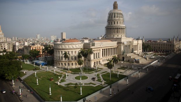 Cuba's Capital, or El Capitolio as it is called by Cubans, Havana.