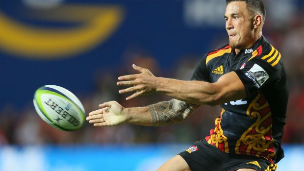 Targeted by dubious websites: Sonny Bill Williams.