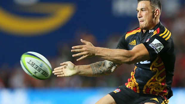 Targeted by dubious websites: Sonny Bill Williams.