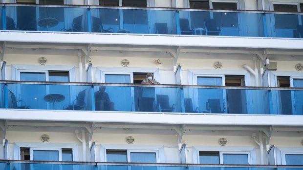 The Majestic Princess cruise ship docked in Sydney last weekend with hundreds of COVID-19 cases on board.