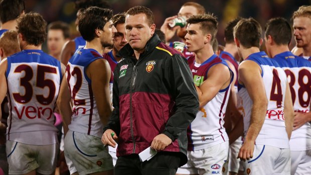 Brisbane Lions coach Justin Leppitsch will keep working until he's 'told to stop'.