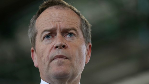 Opposition Leader Bill Shorten called for a ban on anonymous donations over $50 and 'donation splitting'