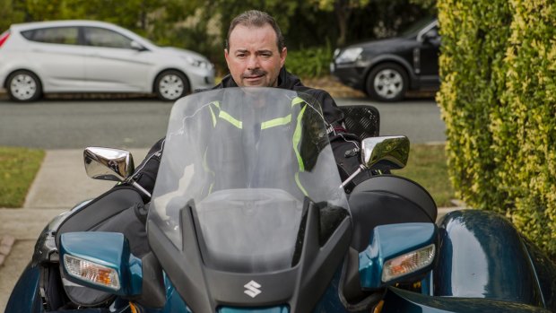 Ricky Haines has achieved new-found freedom through the support of a $10,000 ACT government Enhanced Service Offer grant, and now has a scooter that is wheelchair accessible.