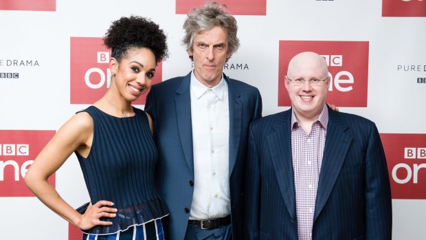 Pearl Mackie, Peter Capaldi and Matt Lucas star is series 10 of Doctor Who.