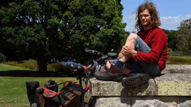 Sam Mitchell is the Australian Geographic Society's Young Adventurer of the Year.