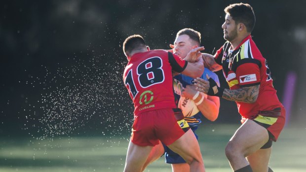 While West Belconnen pinched a win over Gungahlin, it's come at a cost with Bayley Loughhead hurting his medial ligament.