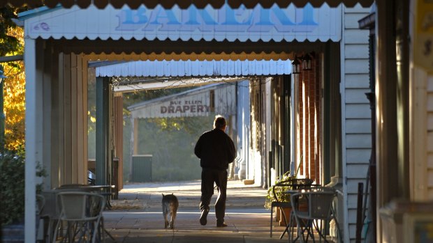 Yackandandah has been untouched by development and retains its olde world charm.