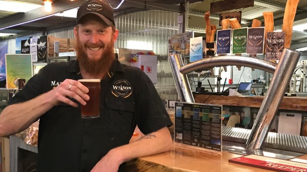 Matty Wilson's enthusiasm for good beer and community spirit is infectious. 