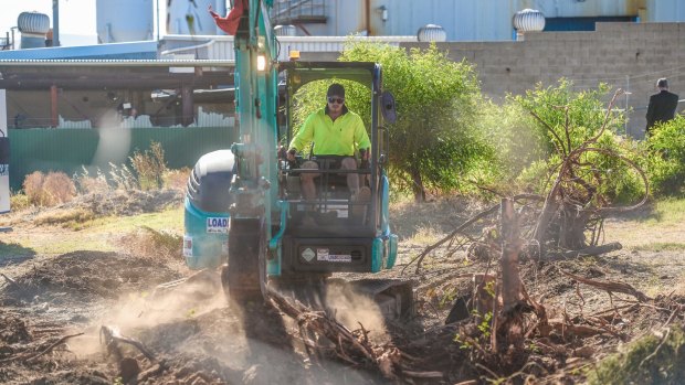 Nothing related to the Beaumont children was uncovered by Friday's excavation.