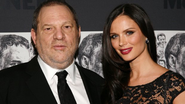Harvey Weinstein with wife Georgina Chapman in 2012.