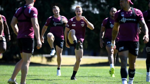 Pressure: Manly boss Scott Penn expects Daly Cherry-Evans to perform all club duties during the finals, if the Sea Eagles qualify.