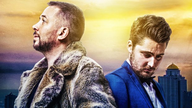 Full marks: Abandoman's Rob Broderick and Sam Wilson nail it with their Melbourne debut.