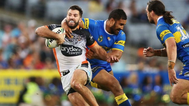 Big finish: James Tedesco wants to leave his mark at the Tigers with a strong finish to the season.