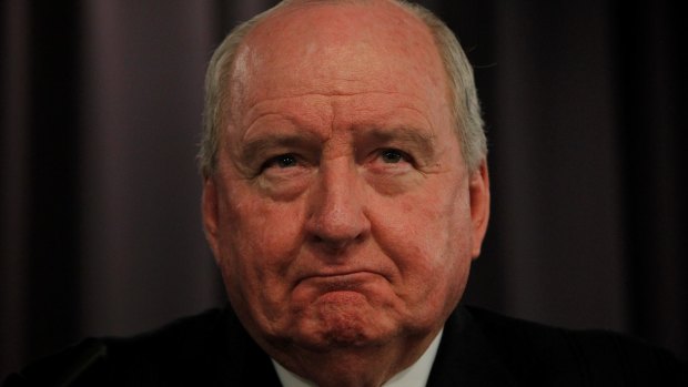 Warning: Broadcaster Alan Jones.