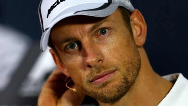 Formula one star Jenson Button.