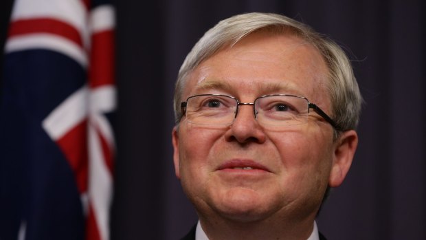 Kevin Rudd: Was this when things started to get weird?
